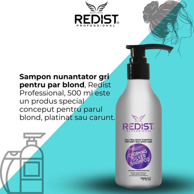 Pachet Redist Silver Blond + Șampon Usturoi 1000ml - | VrajaDulce
