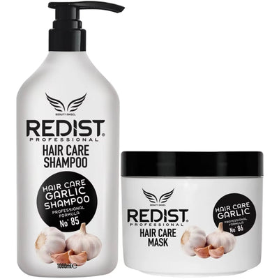 Pachet Redist Usturoi – Șampon 1000ml + Mască 500ml - Sampon | VrajaDulce