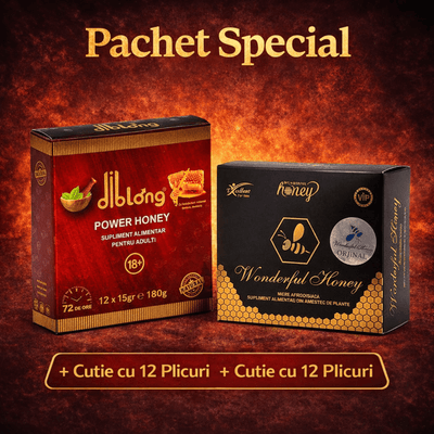 Pachet Special Diblong 12 Plicuri + Wonderful Honey 12 Plicuri - | VrajaDulce