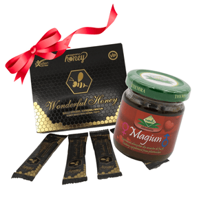 Pachet Themra 43g + Wonderful Honey 12 plicuri – Mix Premium pentru Energie și Răsfăț