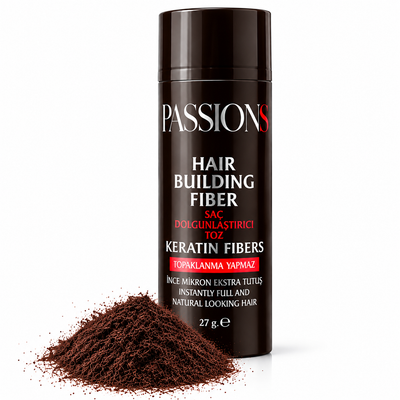 Passions Hair Building Fiber 27 g Dark Brown