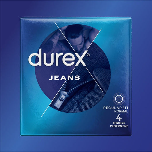 Prezervative Durex Jeans 4 bucăți – Confort și Protecție Zilnică - | VrajaDulce
