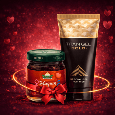 Ritualul de Aur™ – Magiun 43g & Titan Gel Gold - Miere cu Plante | VrajaDulce