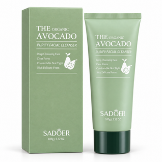 Produs de curățare facială SADOER Avocado, 100 g