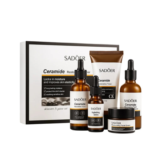 SADOER Ceramide – Set Cadou cu 5 Produse pentru Hidratare și Repararea Barierei - Pachet promo îngrijire păr | VrajaDulce