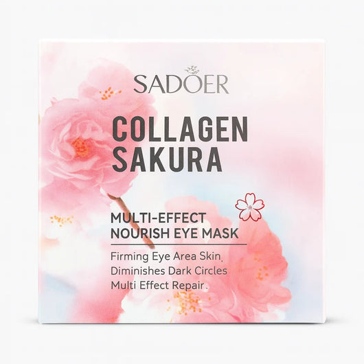 SADOER Collagen Sakura – Mască de Ochi cu Colagen & Extract de Sakura - | VrajaDulce