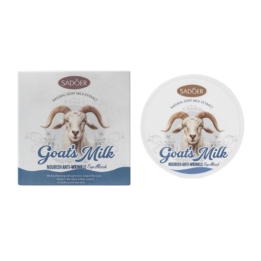 Sadoer Mască pentru Ochi cu Lapte de Capră – Anti - Rid & Nutritivă 60 bucăți / 80g - Masca | VrajaDulce