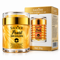 SADOER Pearl 24K Golden Cremă de Față Hidratantă, 60 g