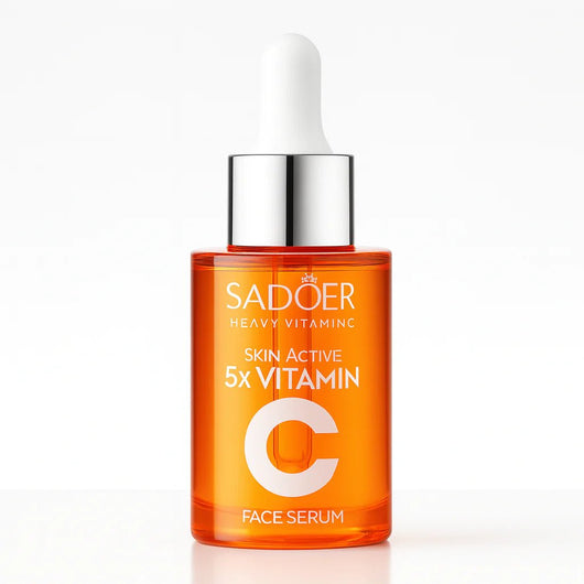 SADOER Ser Facial Skin Active 5x Vitamin C 30ml – Luminozitate & Hidratare Intensă - | VrajaDulce