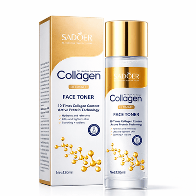 Sadoer – Toner facială cu colagen, anti-îmbătrânire SD37442 120ml - TONER | VrajaDulce