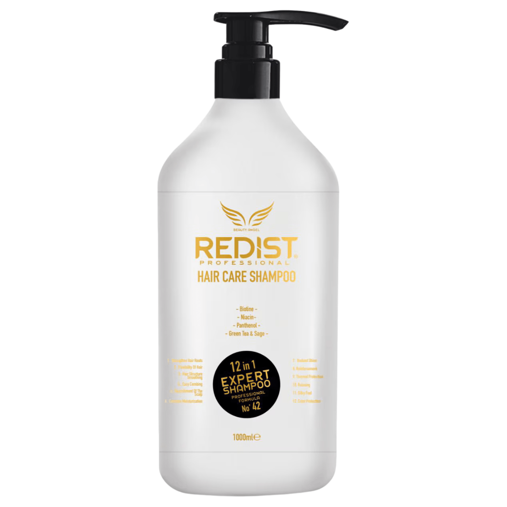 Șampon Redist 12 în 1 Expert 1000ml – Hidratare, Regenerare și Strălucire - Sampon | VrajaDulce