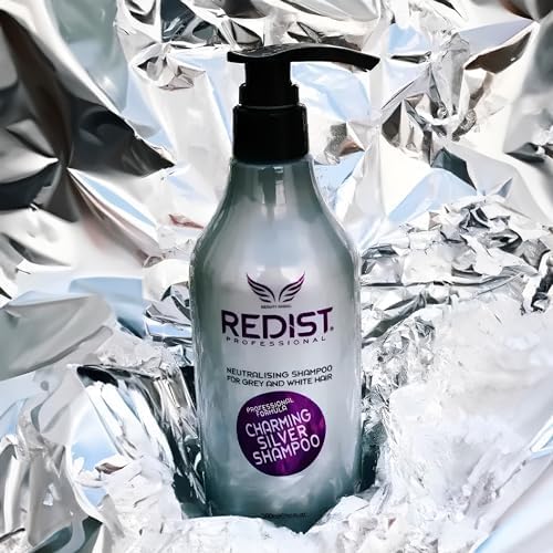 Șampon Redist Silver 500ml – Nuanțator pentru Păr Blond, Platinat sau Cărunt - Sampon | VrajaDulce