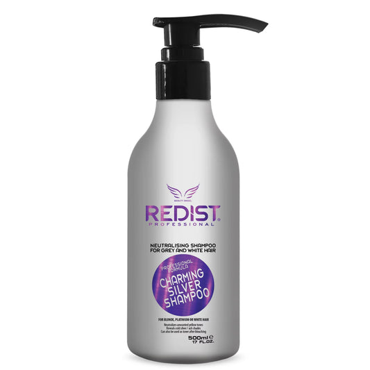 Șampon Redist Silver 500ml – Nuanțator pentru Păr Blond, Platinat sau Cărunt - Sampon | VrajaDulce
