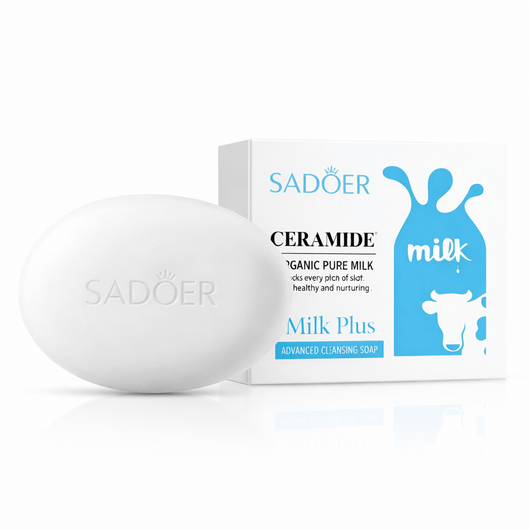 SĂPUN ALBIRE CU LAPTE SADOER SD71457 100g - sapun | VrajaDulce