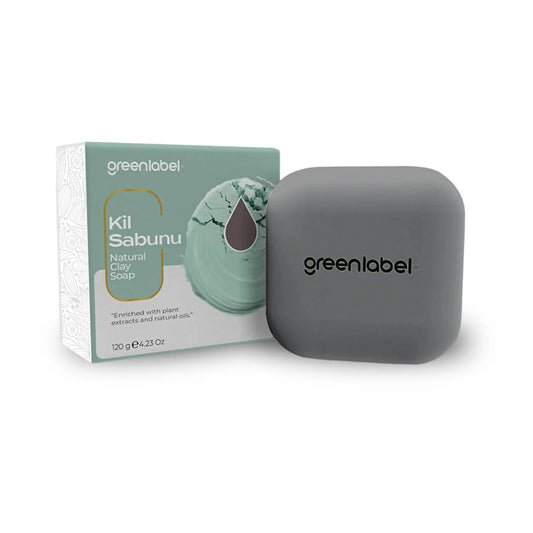 Săpun Natural Greenlabel cu Extract de Argilă | Curățare profundă și echilibru pentru piele mixtă și grasă | 120g - | VrajaDulce