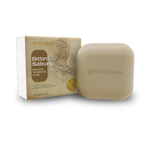 Săpun Natural Greenlabel cu Ulei de Bıttım | Curățare profundă pentru piele & scalp sensibil | 120g - | VrajaDulce