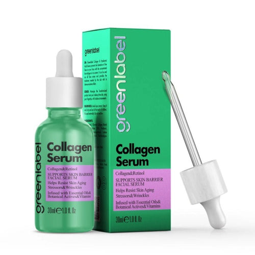 Ser Anti-Rid Greenlabel cu Colagen și Acid Hialuronic, 30ml