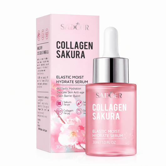 SER FACIAL CU C0LAGEN ȘI CIREȘE JAP0NEZE SADOER SD03010 30ml - SER FACIAL | VrajaDulce