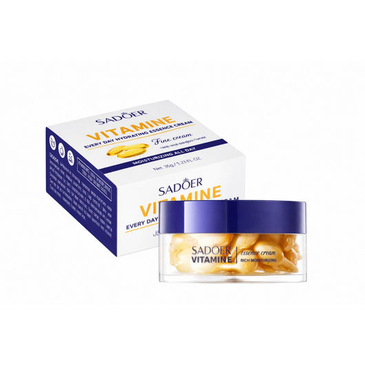 SER PENTRU CONTURUL OCHILOR CU VITAMINA E SADOER SD00515 30buc - SER FACIAL | VrajaDulce