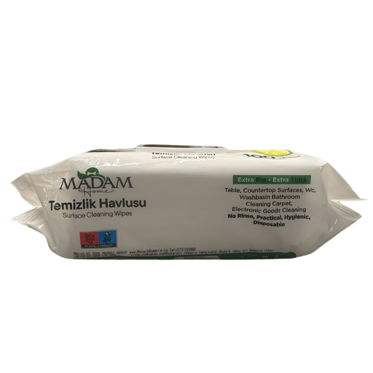 Șervețele Umede Mozaic Lămâie 100 buc – Multisuprafețe pentru Curățare Eficientă - | VrajaDulce