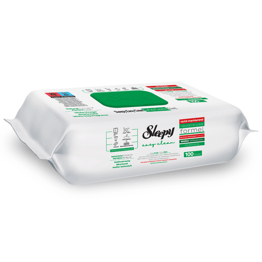 Șervețele Umede Multisuprafețe cu Bicarbonat & Oțet – Sleepy Easy Clean, 100 buc - Servetele Umede | VrajaDulce