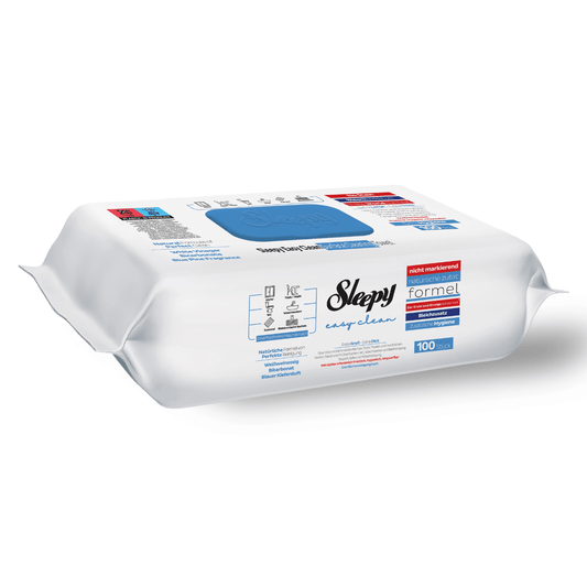 Șervețele Umede Multisuprafețe cu Oțet & Bicarbonat – Sleepy Easy Clean Bleach Additive, 100 buc - Servetele Umede | VrajaDulce