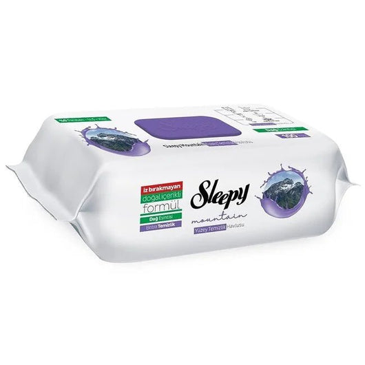 Șervețele Umede Sleepy Nature Mountain Breeze 100 buc – Multisuprafețe cu Bicarbonat - Servetele Umede | VrajaDulce