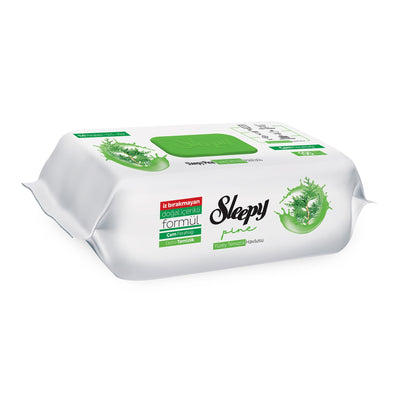 Șervețele Umede Sleepy Nature Pine 100 buc – Multisuprafețe cu Bicarbonat - | VrajaDulce