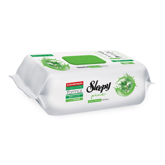 Șervețele Umede Sleepy Nature Pine 100 buc – Multisuprafețe cu Bicarbonat - | VrajaDulce