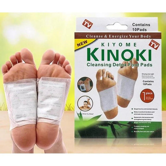 Set 100 plasturi Kinoki pentru detoxifiere tălpi - | VrajaDulce