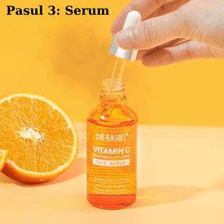 Set 5 Produse Anti-Aging cu Vitamina C – Dr. Rashel | Luminozitate & Fermitate Ten