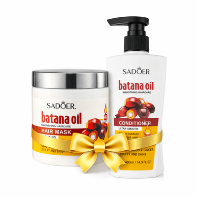 Set Balsam Ulei Batana 400ml + Mască Batana 500g - Pachet promo îngrijire păr | VrajaDulce