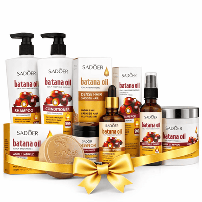 Set Complet Batana 6 Produse – Șampon, Balsam, Spray, Ulei, Săpun, Mască - Pachet promo îngrijire păr | VrajaDulce