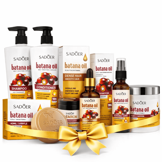 Set Complet Batana 6 Produse – Șampon, Balsam, Spray, Ulei, Săpun, Mască - Pachet promo îngrijire păr | VrajaDulce