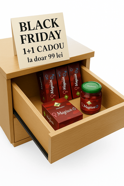 Set Promo Magiun Afrodisiac | 43 g + 5 Plicuri – 1+1 CADOU BLACK FRIDAY