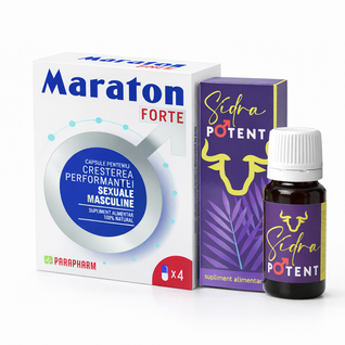Pachet Shot-ul Dulce – Sidra + Maraton Forte 4 Capsule