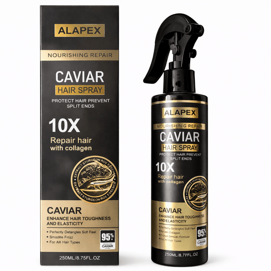 Spray de păr ALAPEX Caviar Hair Spray 250ml - Ulei de pǎr | VrajaDulce