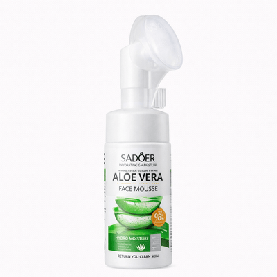 Spuma de curățare facială SADOER Aloe Vera 120ml SD39989 - produse demachiante si curatare | VrajaDulce