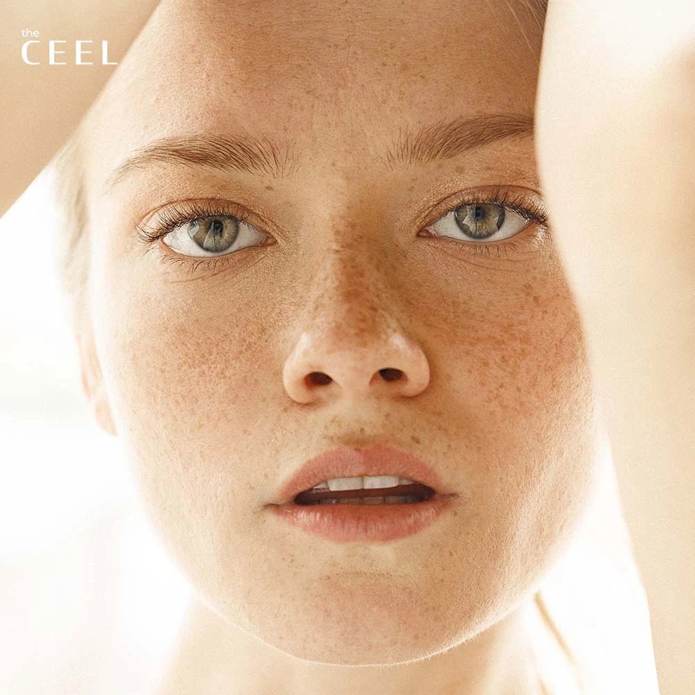 The Ceel – Cremă de față cu protecție solară SPF 50+ și efect de iluminare roz – 50ml - | VrajaDulce