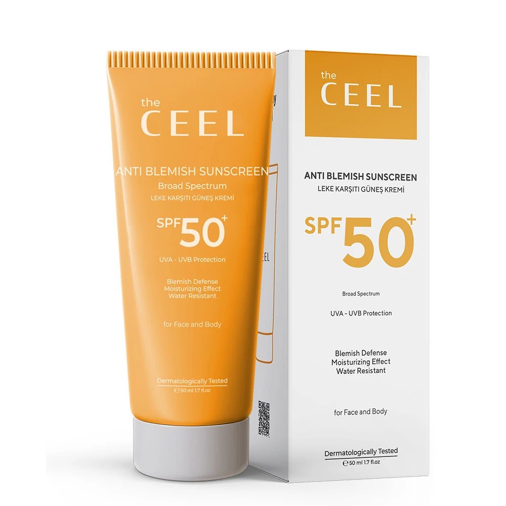 The Ceel – Cremă de protecție solară SPF 50+ Anti - Pete – Față & Corp – 50ml - | VrajaDulce