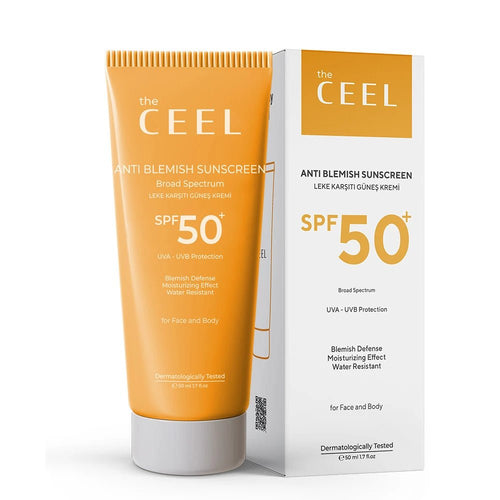 The Ceel – Cremă de protecție solară SPF 50+ Anti-Pete – Față & Corp – 50ml