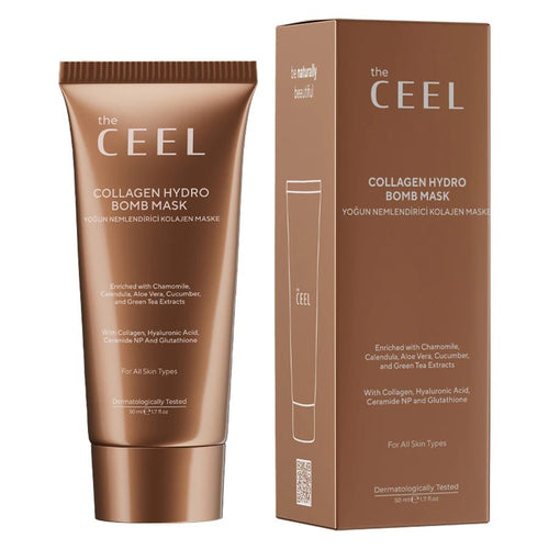 The Ceel – Mască Peel-Off cu Colagen, Glutation și Ceai Verde – 50ml