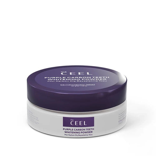 The Ceel Pudră pentru Albirea Dinților cu Cărbune Activ Violet – 50g