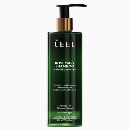 The Ceel – Șampon Rozmarin Anticădere cu Biotină, Keratină și Colagen – 250ml