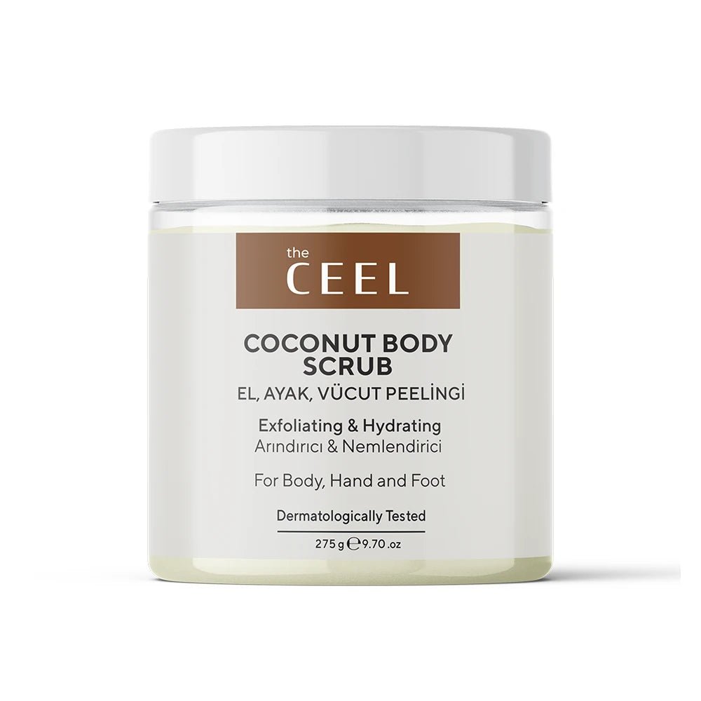 The Ceel – Scrub Exfoliant și Hidratant cu Cocos – 275g - | VrajaDulce