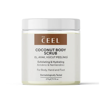 The Ceel – Scrub Exfoliant și Hidratant cu Cocos – 275g - | VrajaDulce