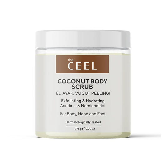 The Ceel – Scrub Exfoliant și Hidratant cu Cocos – 275g - | VrajaDulce