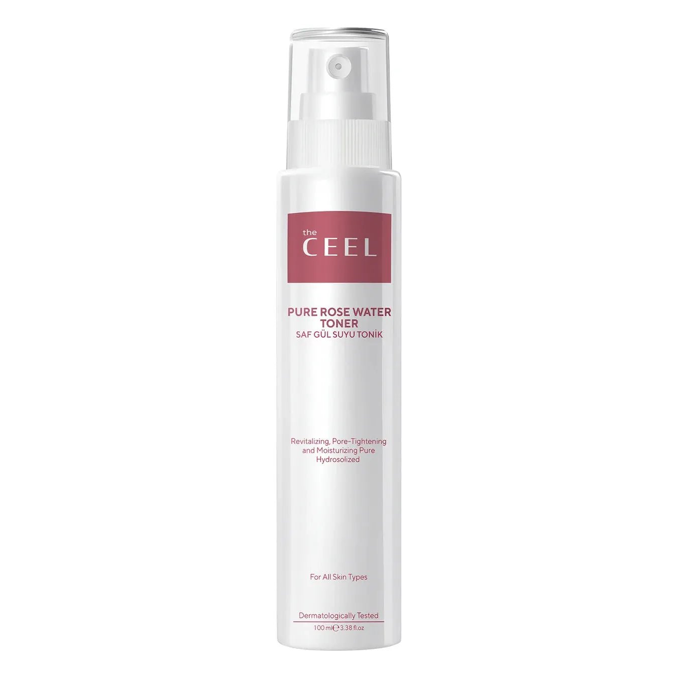 The Ceel – Toner cu Apă Pură de Trandafiri, pentru Pori și Hidratare – 100ml - | VrajaDulce