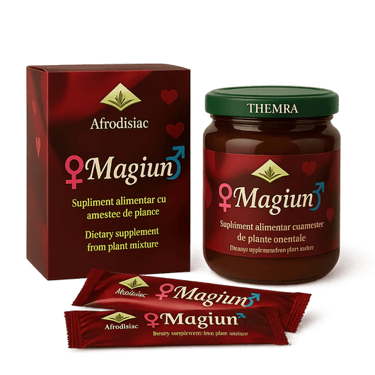 Magiun afrodisiac, 12 plicuri, Themra - VrajaDulce.ro