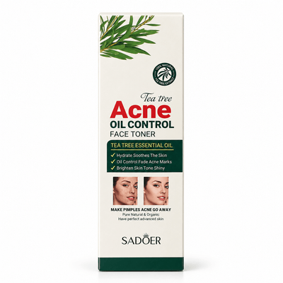 Toner facial SADOER Tea Tree Acne Oil Control - Toner facial | VrajaDulce